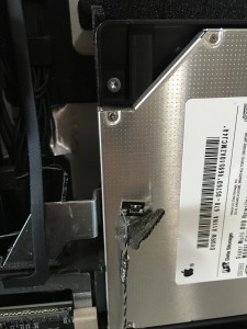 Sensor de temperatura de la unidad superdrive